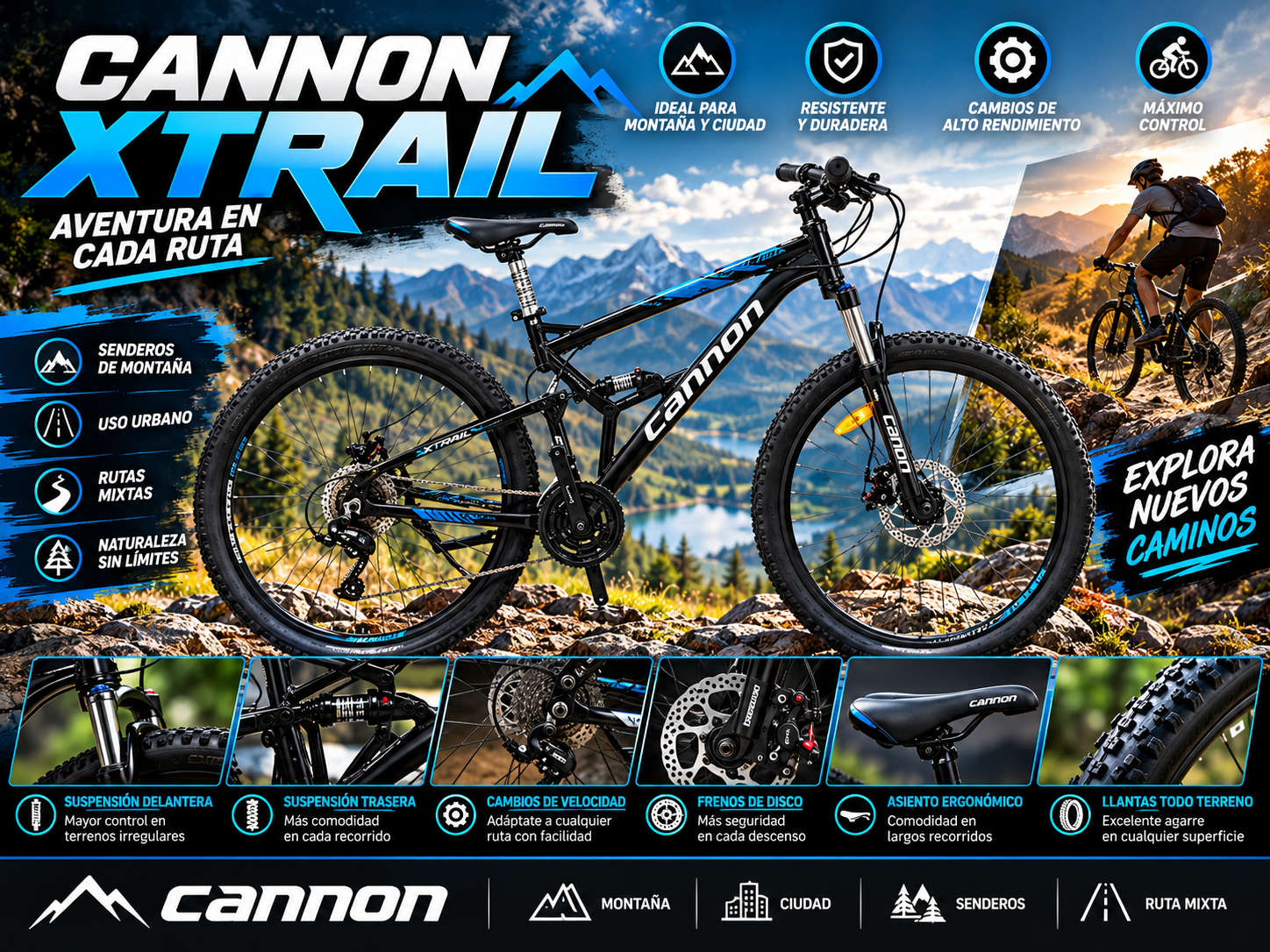Bicicleta Canon XTRAIL